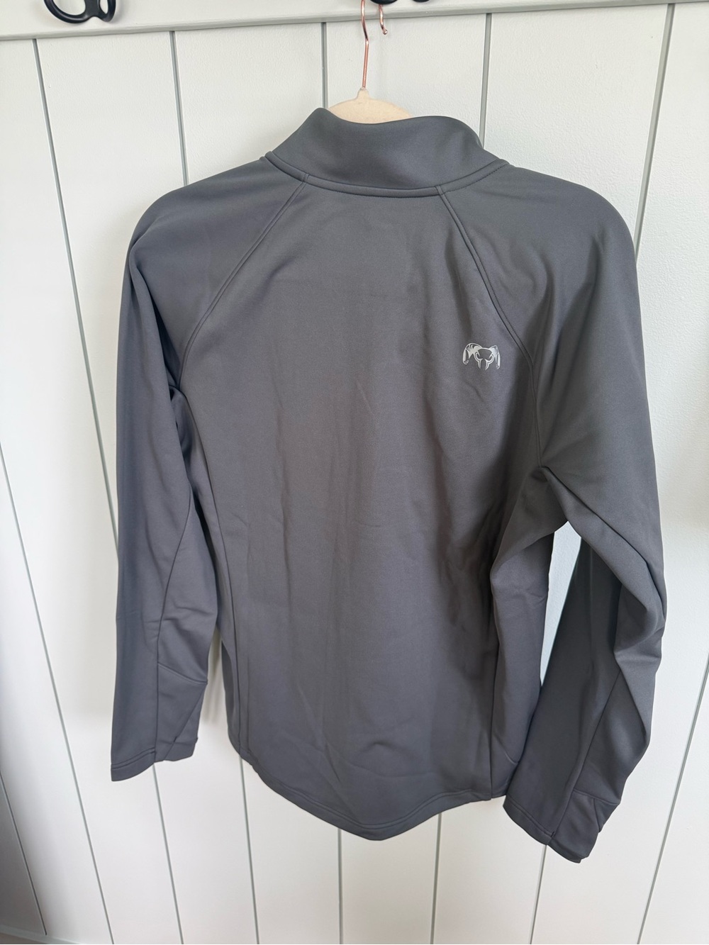 New KUIU Strongfleece 190 Gray Quarter-Zip Pull-Over Size M - Picture 9 of 11
